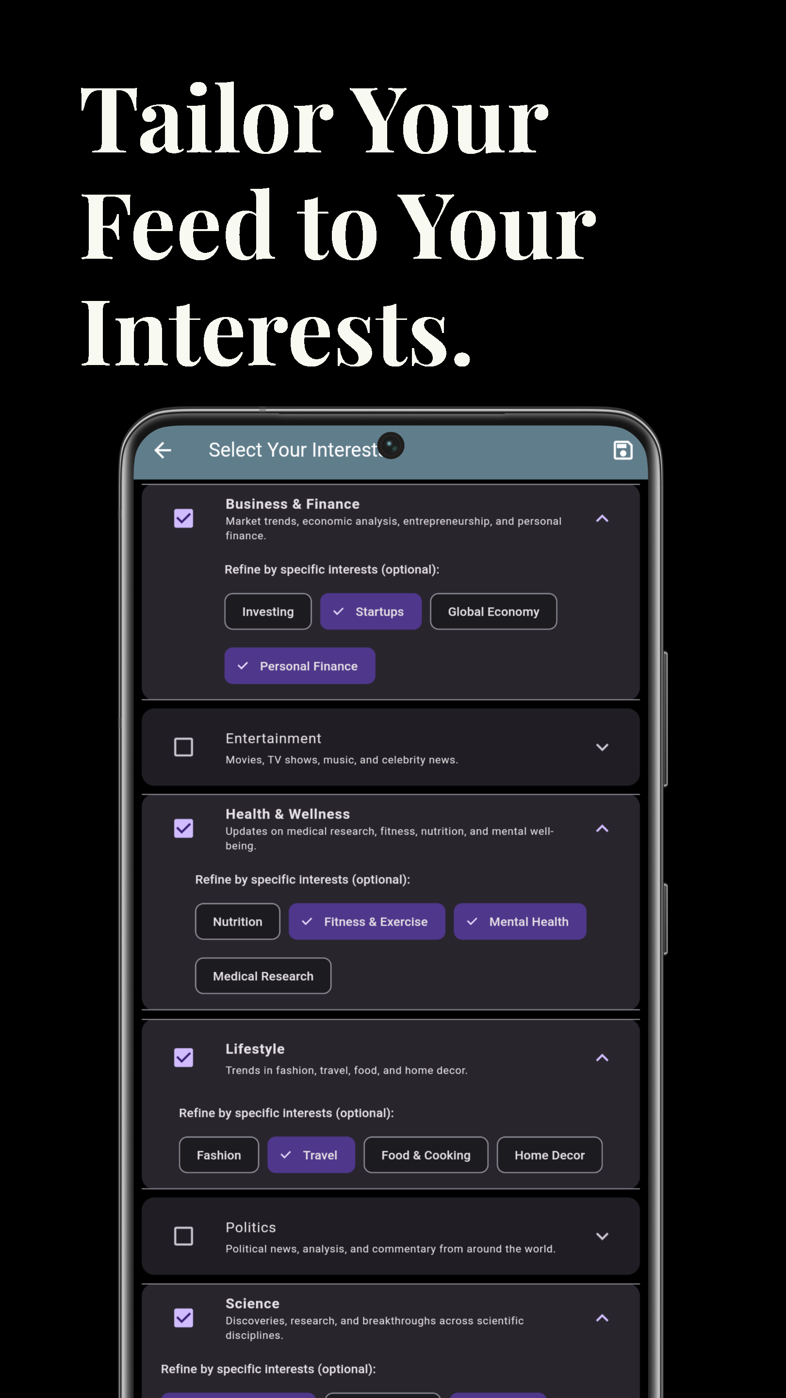 Onboarding Screen